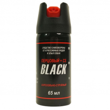 Перцовый (газовый) баллончик «Black» 65 мл, аэрозольно-струйный, ОC+CS