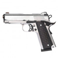 Сигнальный пистолет K1911 KURS Compact (Colt) кал. 5,5 мм под 10ТК, хром